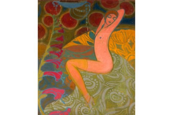 Download Woman and Flowers (1914) - Flower Collection